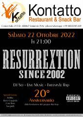 22 ott resurrextion live a sorrento per i 20 anni dalla fondazione del gruppo hip hop